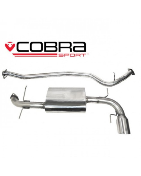 Subaru Impreza WRX Turbo (Hatchback) 08-11 Cobra Sport Cat Back System (Non-Resonated) Subaru Impreza WRX Turbo (Hatchback) 08-11 Cobra Sport Cat Back System (Non-Resonated)